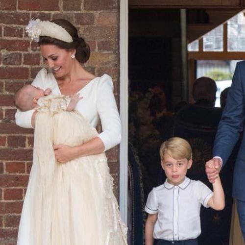 Baby Louis Looks Just LIke Big Brother In Christening Pics
