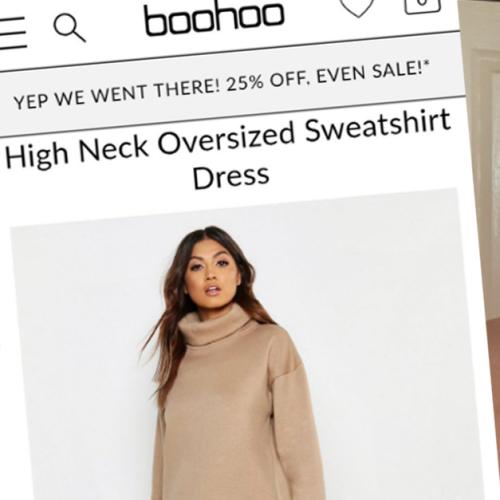 Woman Orders Boohoo Dress Which Is An Epic Fail