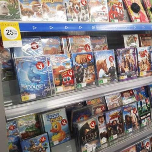 Kmart Have Stopped Selling CD's And DVD's