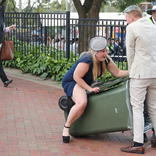 Melbourne Cup: The Drunken Aftermath In Photos