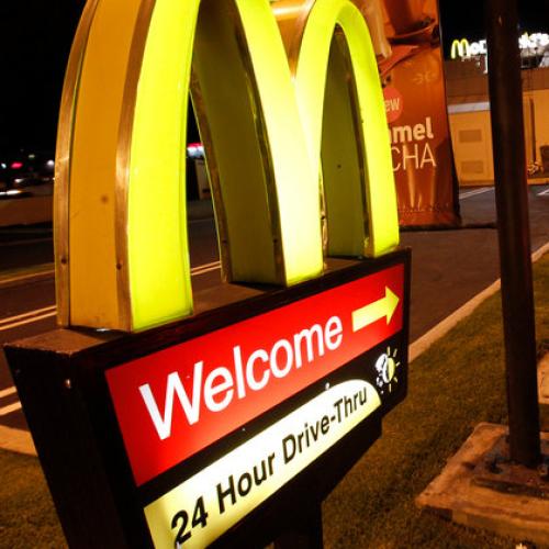 The Terrifying Moment A Car Explodes In A Maccas Drive-Thru