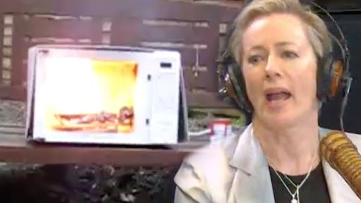How Did Amanda Keller Make The Office Microwave Explode?