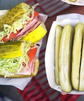 This Sandwich Shop Has Swapped Out Bread For Giant Pickles