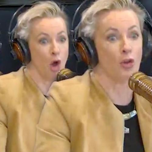 Amanda Keller In Hysterics After Receiving A Message From One Of Her Idols