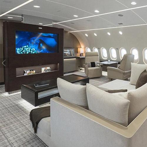 There’s A New First Class Dream Jet With A Cinema On Board