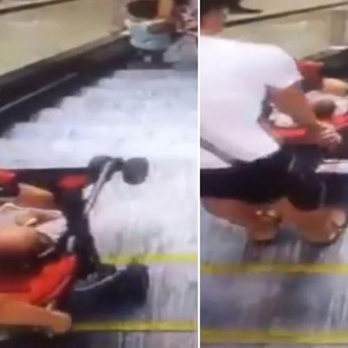 Shocking Footage Shows Why Prams Don't Belong On Escalators