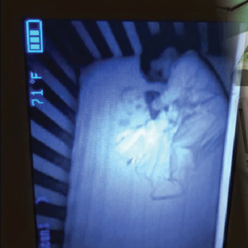 Mum Terrified After Baby Monitor Films 'Ghost Baby' Smiling In Her Son's Cot