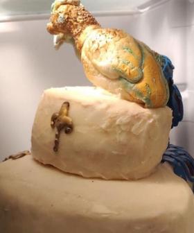 Bride Left Fuming After Receiving Pathetic 'Peacock Cake' The Night Before Her Wedding