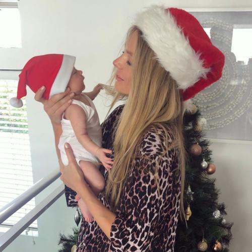 Jennifer Hawkins Shares Adorable Christmas Photos Of Her Baby Girl Frankie Violet