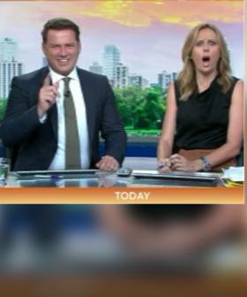 Watch Today's Karl Stefanovic And Allison Langdon Try To Hold It Together This Morning