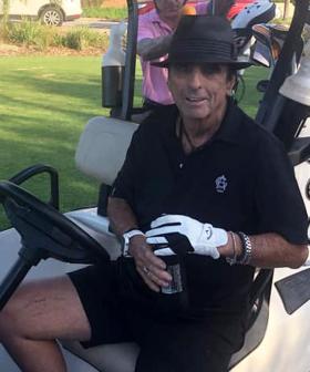 Alice Cooper Spotted Playing Golf In Sydney's North Before Fire Fight Concert