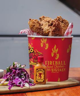 You Can Now Get Buckets Of Fireball Louisiana Fried Chicken Delivered