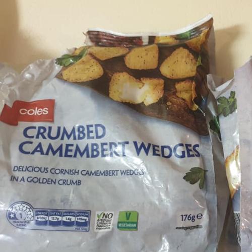 Coles Is Selling Crumbed Camembert Wedges For Just $5