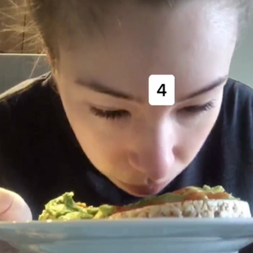 Woman With OCD Proves How Complicated It Can Be To Take A Bite of Breakfast In Online Video