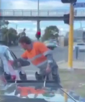 Aussie Tradie Praised After Fellow Commuters Awful Actions At The Lights