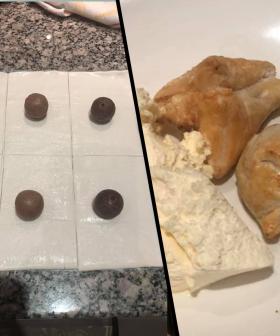 Have You Tried Wrapping Lindt Balls In Puff Pastry And Air Frying Them Yet?