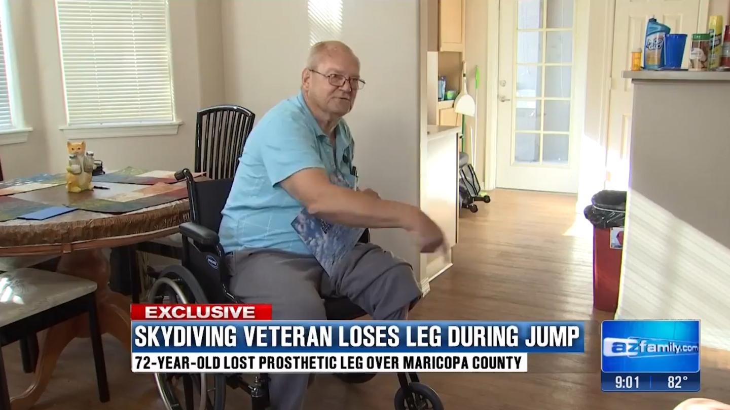 Man LOSES His Leg While Skydiving