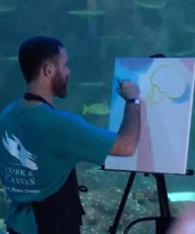 The Aquarium Is Doing Bottomless Paint + Sip Classes With The Fishies!