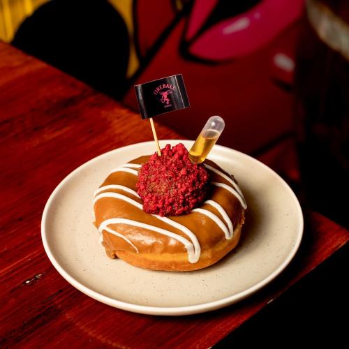 Donut Papi Has Collaborated With Fireball Whisky To Make A Whisky-Flavoured Donut!
