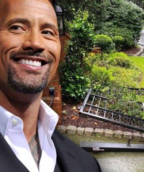 'The Rock' Ripped His Steel Front Gate Off Its Hinges To Get To Work On Time