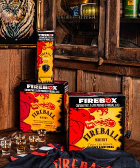Fireball Whisky Is Selling A 3.5L Firebox For All Your Party Needs