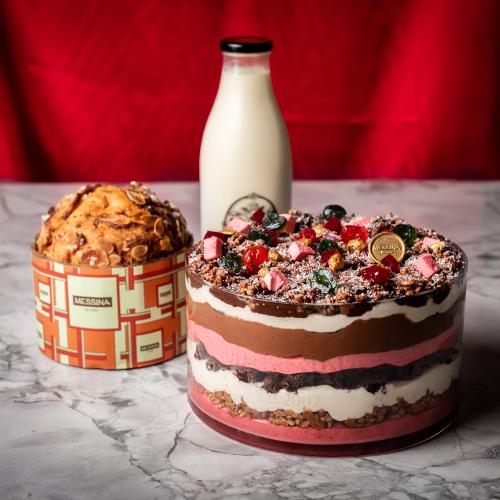 Messina Has Introduced A Christmas Rocky Road Gelato Trifle!