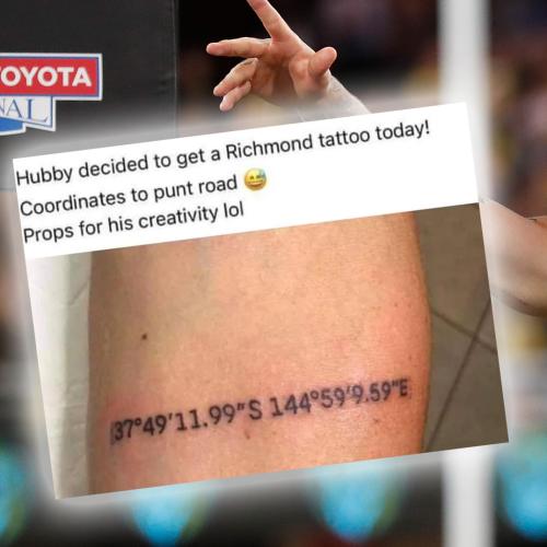 This AFL Fan's Tattoo Fail Is Hilariously Unfortunate