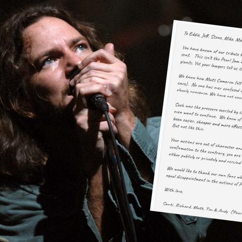 Pearl Jam Send 'Threatening Legal Letters' To Tribute Band, Pearl Jamm
