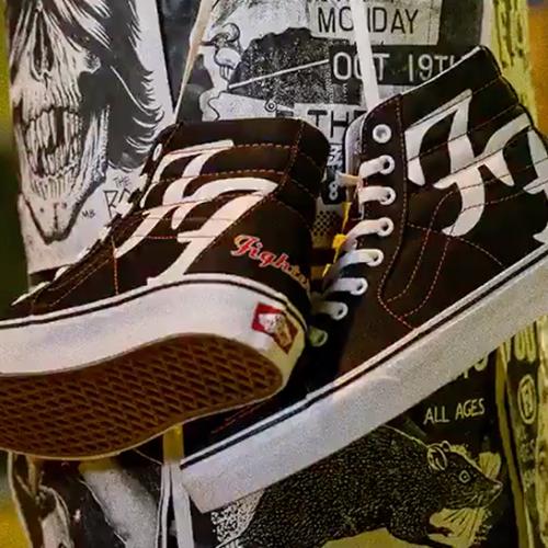 Foo Fighters To Release Custom Vans To Celebrate 25th Anniversary