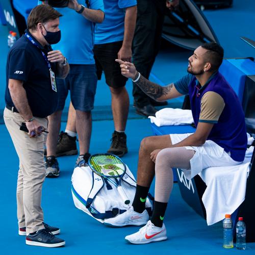 Nick Kyrgios Storms Off Court, Calls Umpire A 'Smart Arse' After Controversial Decision