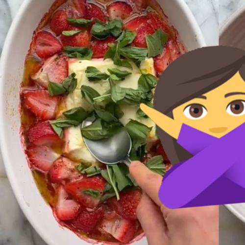 The Pasta Lady From TikTok Has Just Shared A Strawberry Feta Pasta Recipe And Sorry But No Deal