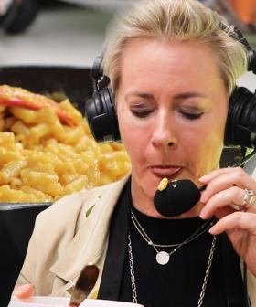 Amanda Keller Tries Flamin' Hot Mac 'n' Cheetos TikTok Hack