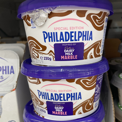 OH MYYY: Cadbury Marble Flavoured Philadelphia Cream Cheese Now Exists