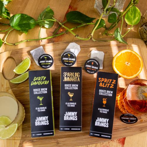 Jimmy Brings Has Released 'Booze Brew' Alcoholic Teabags!