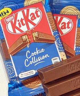 KitKat Have Just Dropped A New Cookie-Filled Chocky Bar!