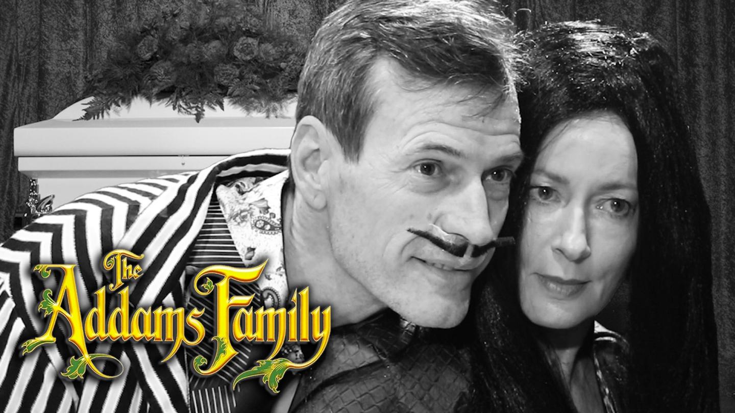 Jonesy & Amanda Star In 'The Addams Family'