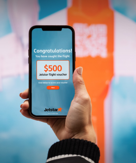 Jetstar Is Giving Out Free Flight Vouchers Today At This Sydney Train Station