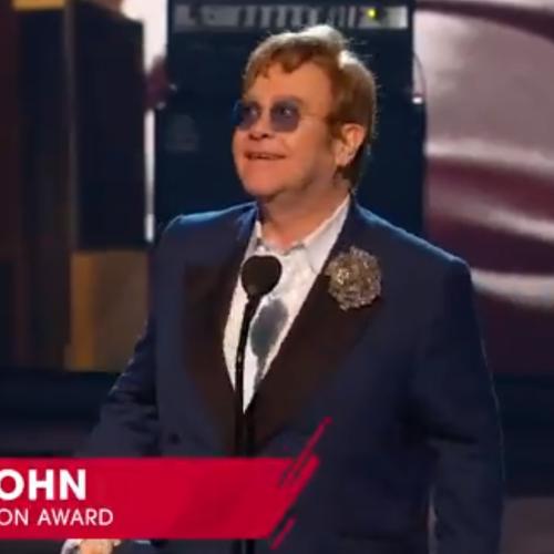 Elton John Honoured With Epic Medley At iHeartRadio Awards
