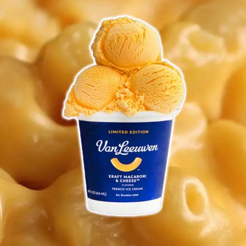 Kraft Drops A New Macaroni & Cheese Flavoured Ice Cream!