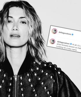 Delta Goodrem Is "Looking For A New Name" After The Delta Variant Steals Her Spotlight