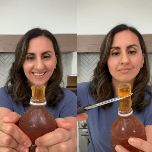 This Online Frozen Honey Trick Has Questionable Side Effects