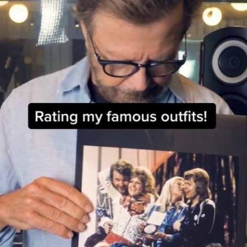 ABBA's Bjorn Rates His Most ICONIC Outfits From The 1970s In New Clip
