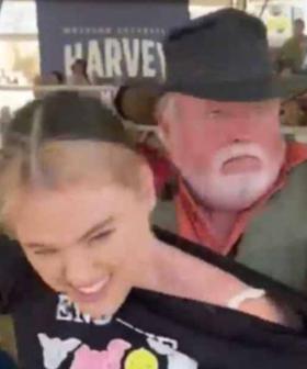 Vegan Activist Jumps Into Cattle Ring At Perth Royal Show, Gets Bailed Up By Farmers