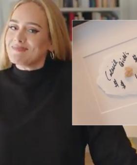 Adele's Most Prized Possession Is A Framed Piece Of Celine Dion's Chewed Gum