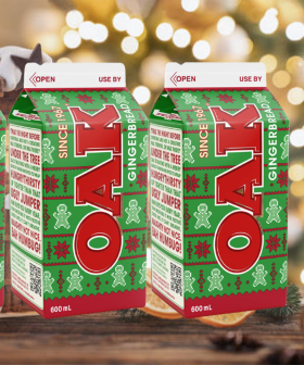 Ho Ho Ho - Oak Has Released Gingerbread Flavoured Milk For The Festive Season