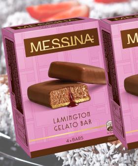 Messina Have Just Released An Aussie Inspired Lamington Flavoured Gelato Bar!