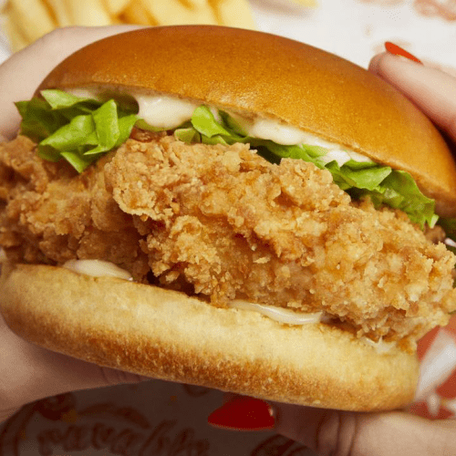 Hungry Jack's Has Dropped A Huge Fried Chicken Burger