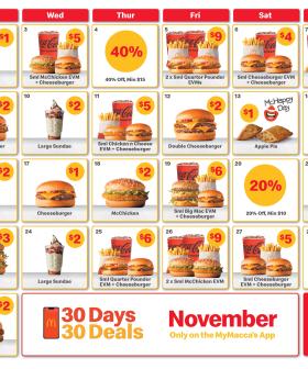 McDonald's 30 Days 30 Deals Is Back To Save You Some Pretty Pennies!