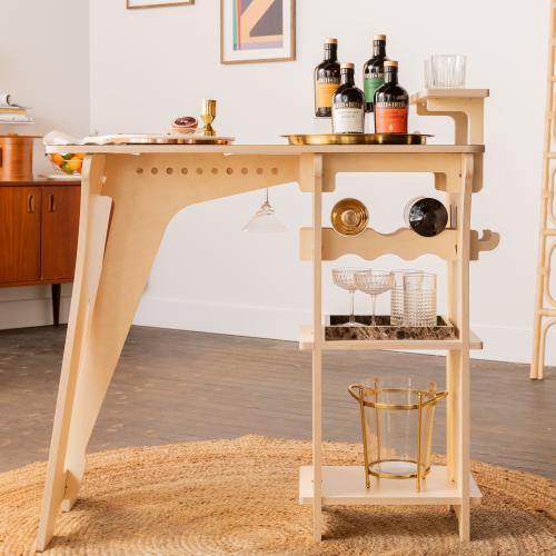 You Can Now Buy And Make One Of A Kind DIY COCKTAIL BAR Flat Packs