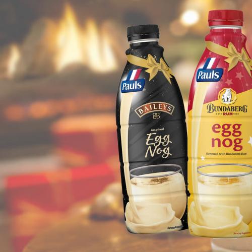 Paul's Have Released Bundaberg Rum & Bailey's Flavoured Eggnog Just In Time For Christmas!